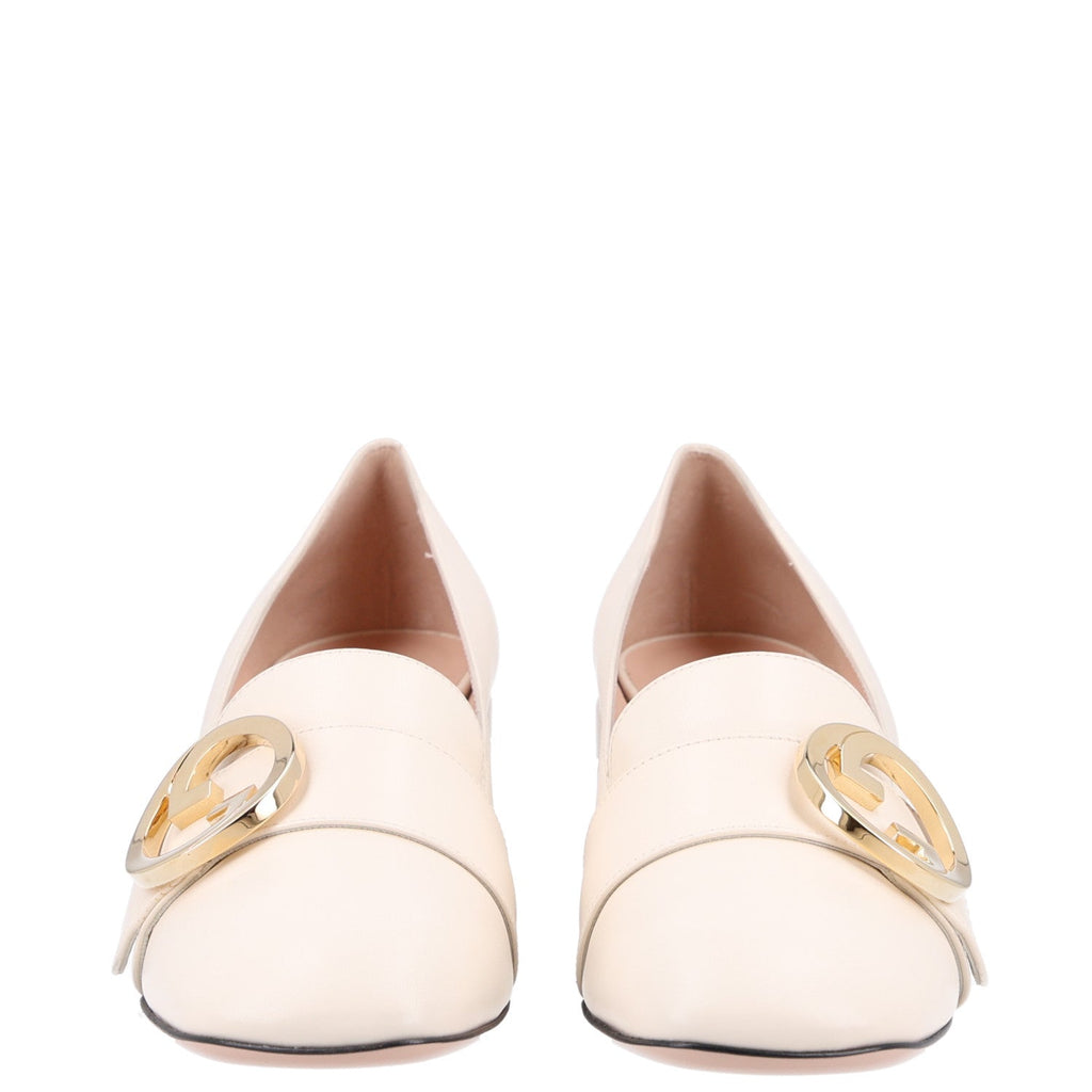 Malaga Kid Blondie Pumps 40.5 Mystic White