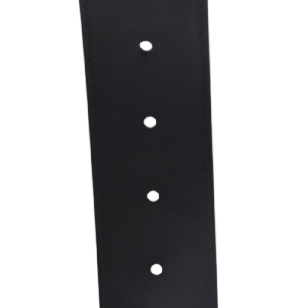 Plutone Calfskin Interlocking G 40mm Belt 80 32 Black