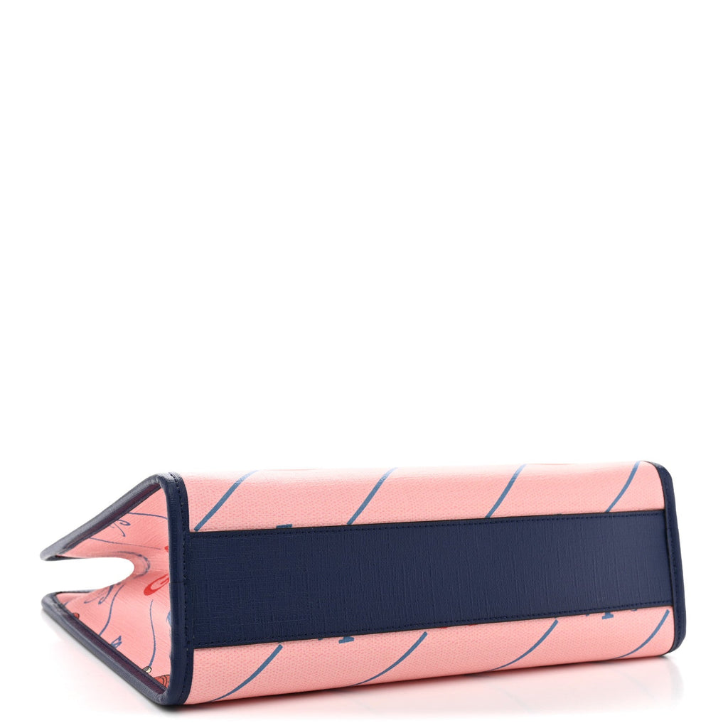 Coated Canvas Interlocking G The Jetsons Childrens Tote  Pink Multicolor