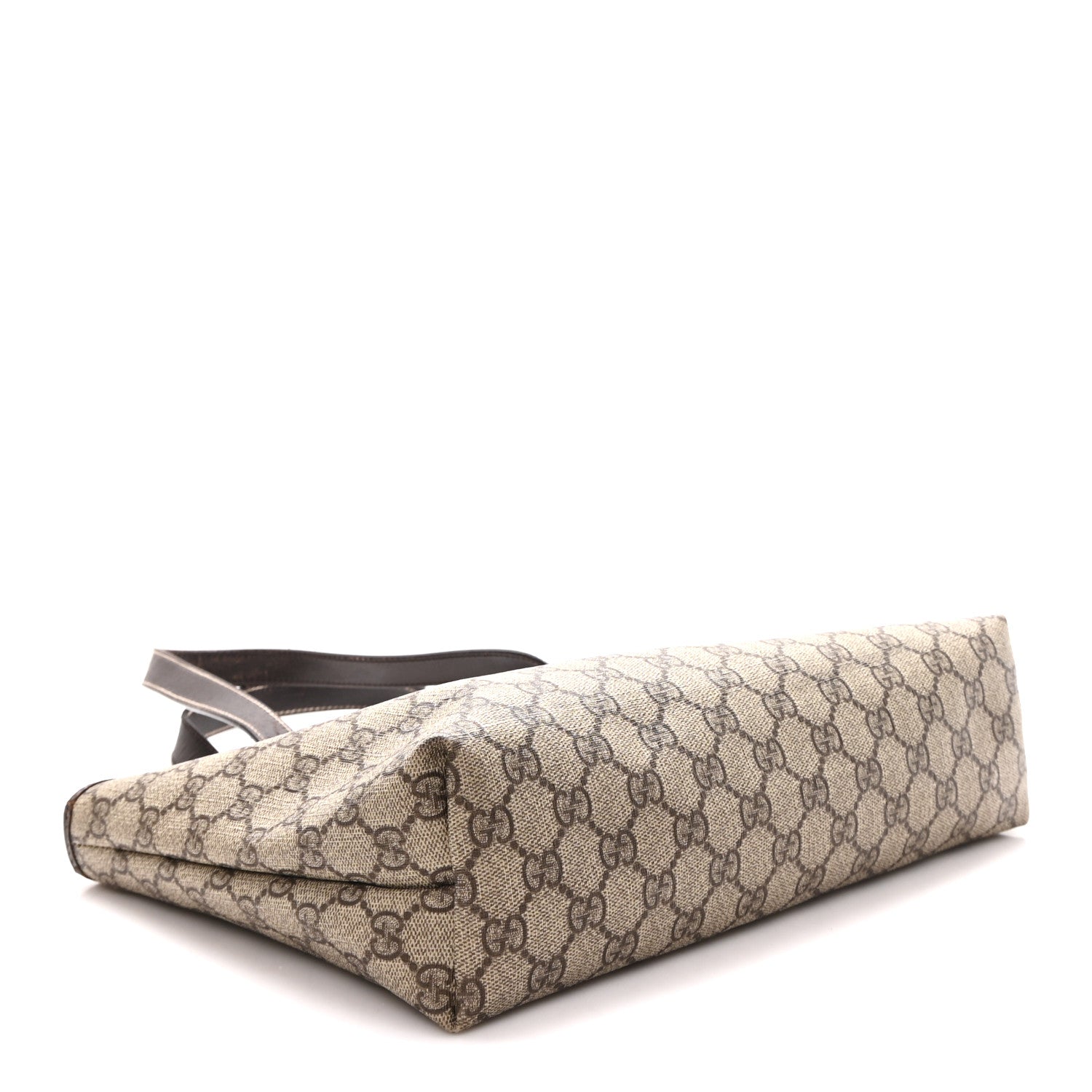 GG Supreme Monogram Small Joy Tote Dark Brown