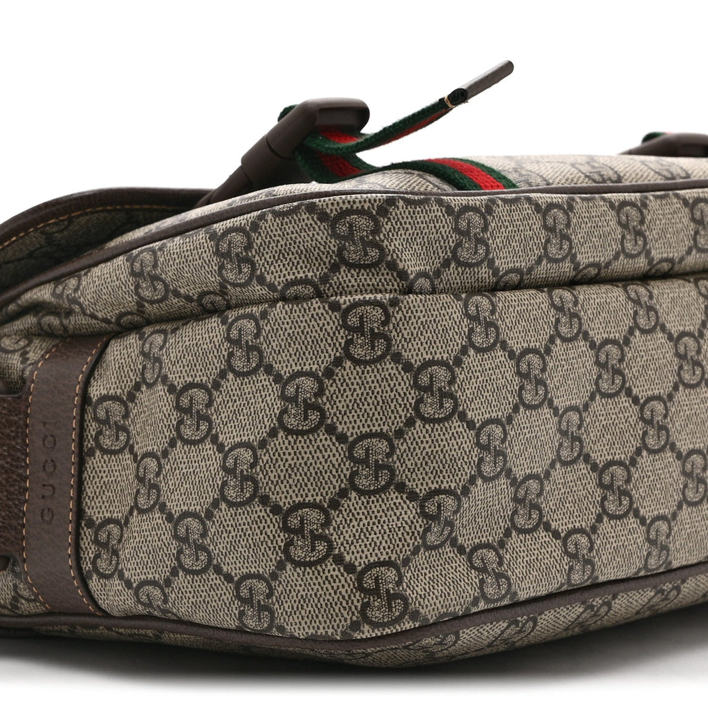 GG Supreme Small Messenger Bag Beige Ebony