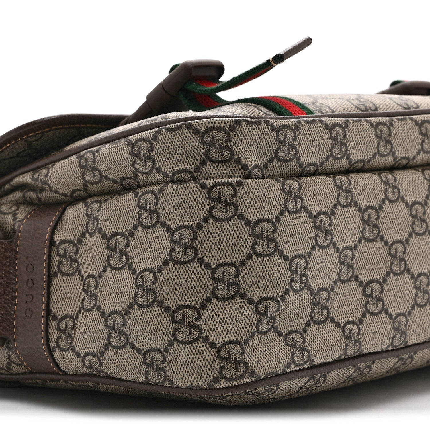 GG Supreme Small Messenger Bag Beige Ebony