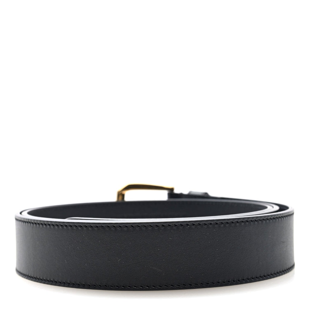 Calfskin Interlocking G 35mm Belt 120 48 Black