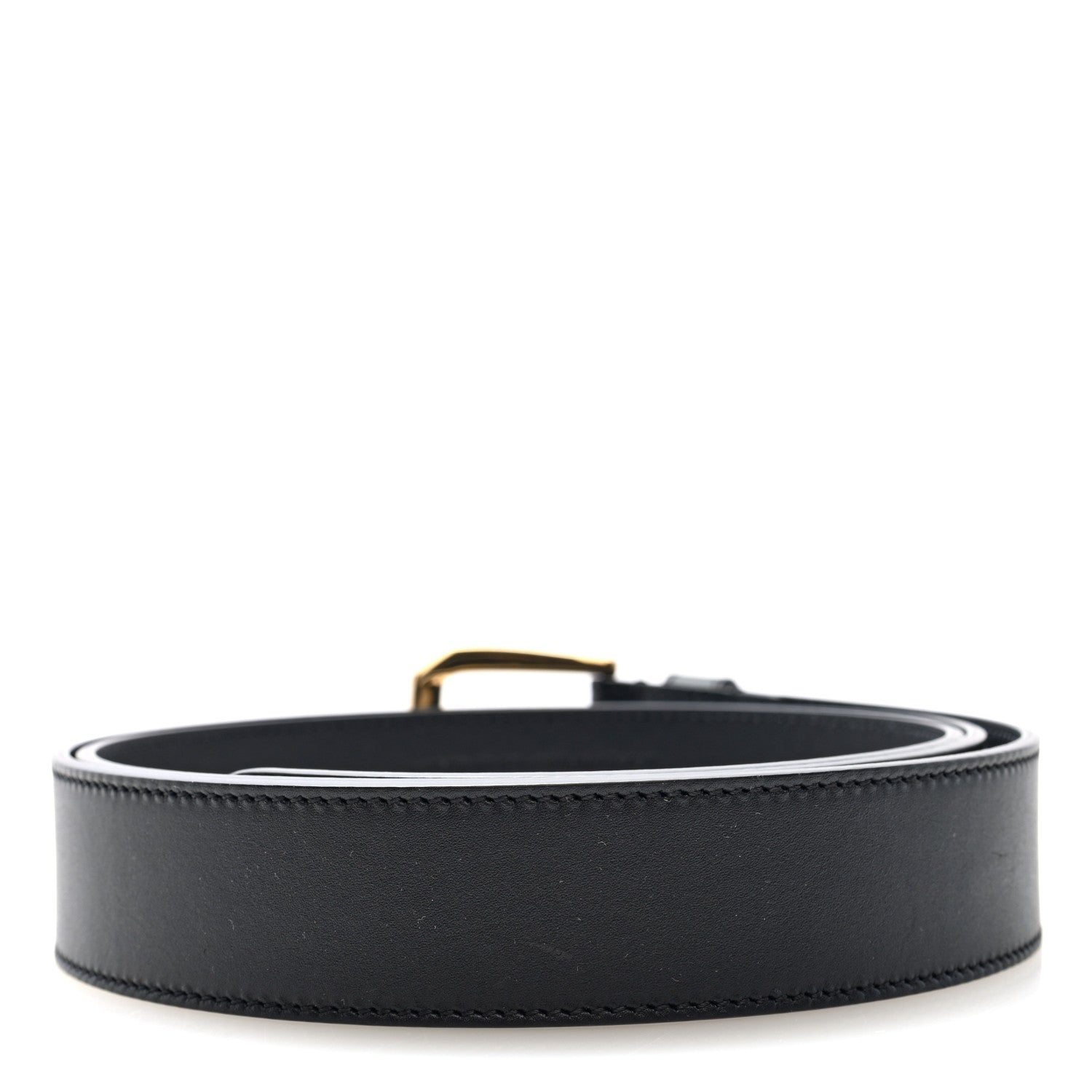 Calfskin Interlocking G 35mm Belt 120 48 Black