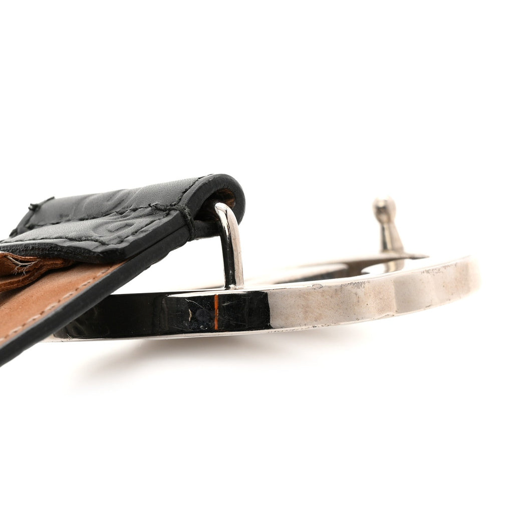 Guccissima Signature Interlocking G 40mm Belt 80 32 Black