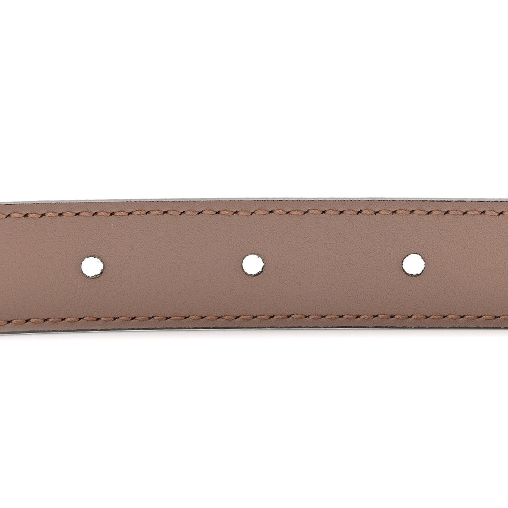 Calfskin Double G 20mm Belt 75 30 Porcelain Rose