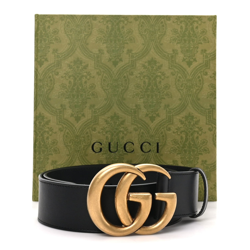 Calfskin Double G 40mm Belt 65 26 Black
