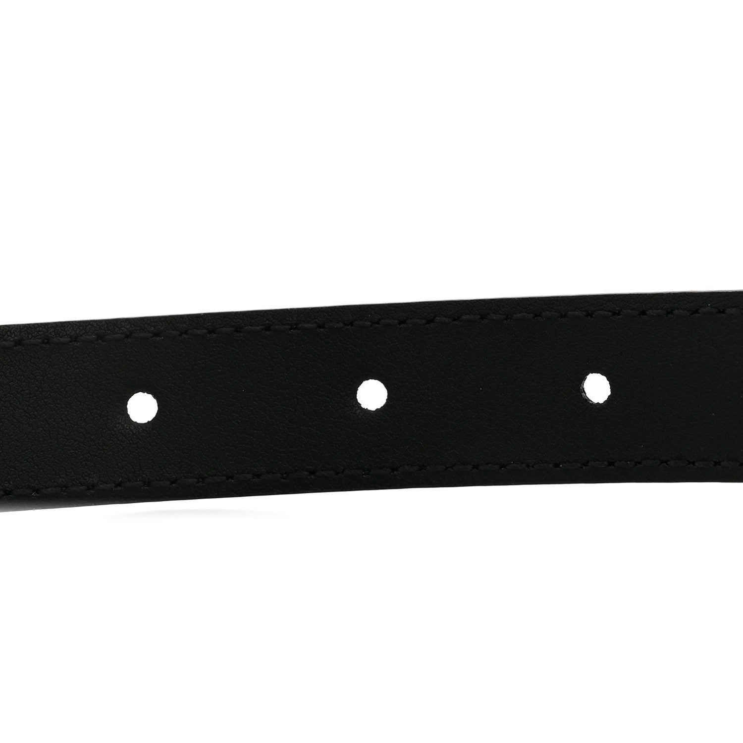 Calfskin Double G 20mm Belt 80 32 Black