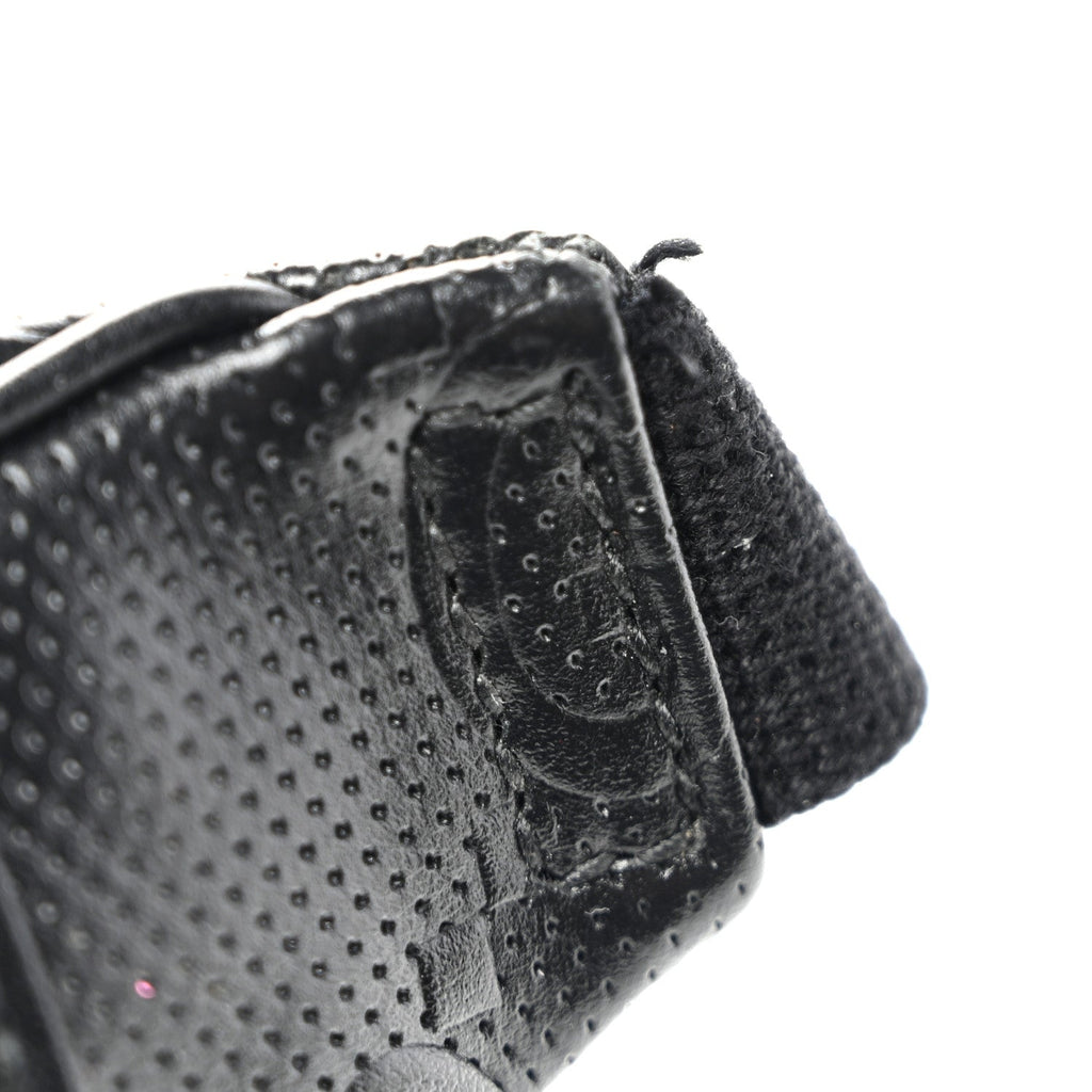 Calfskin GG Tennis Embossed Belt Bag Black