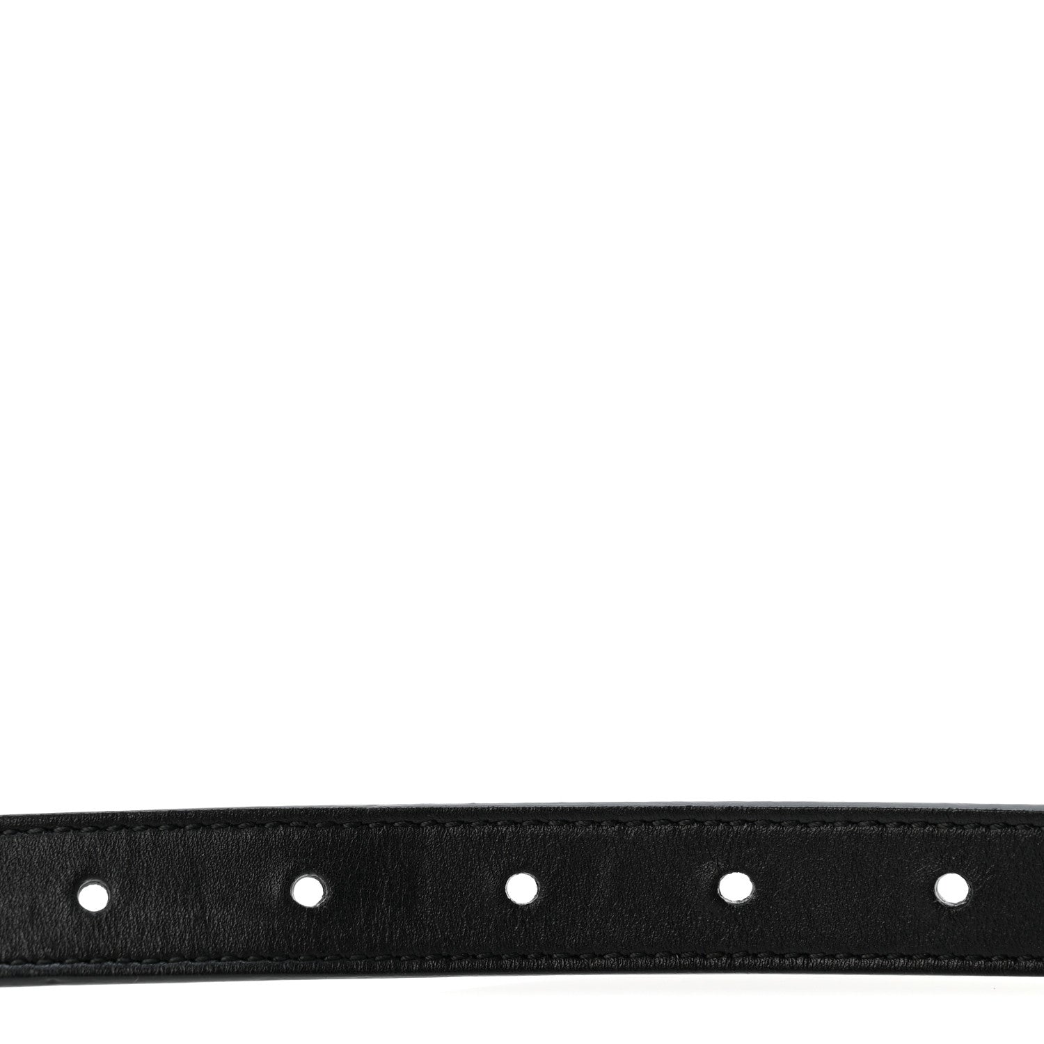 Calfskin Double G 20mm Belt 80 32 Black