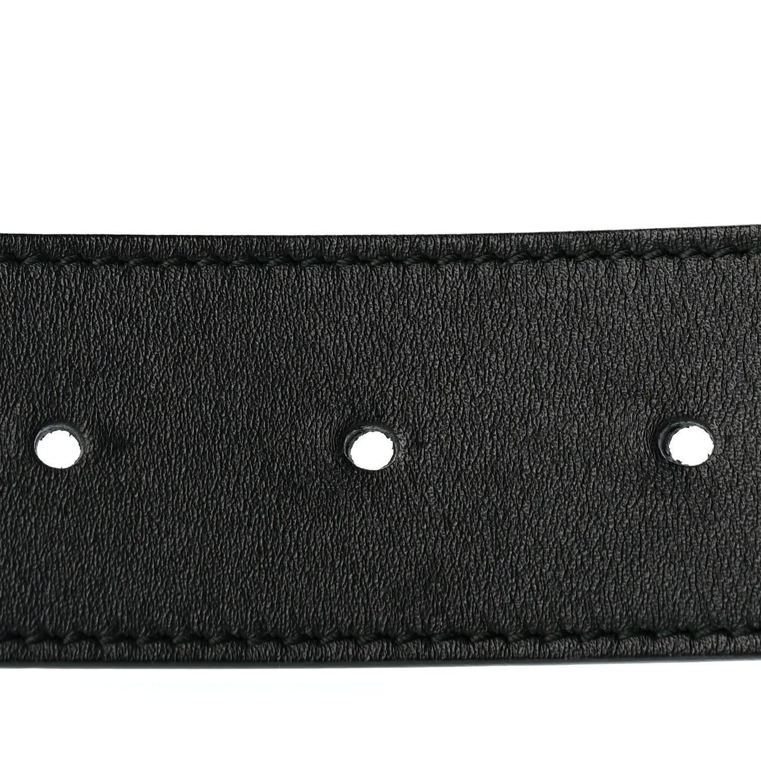Calfskin Crystal Square G Madelyn Belt 85 34 Black