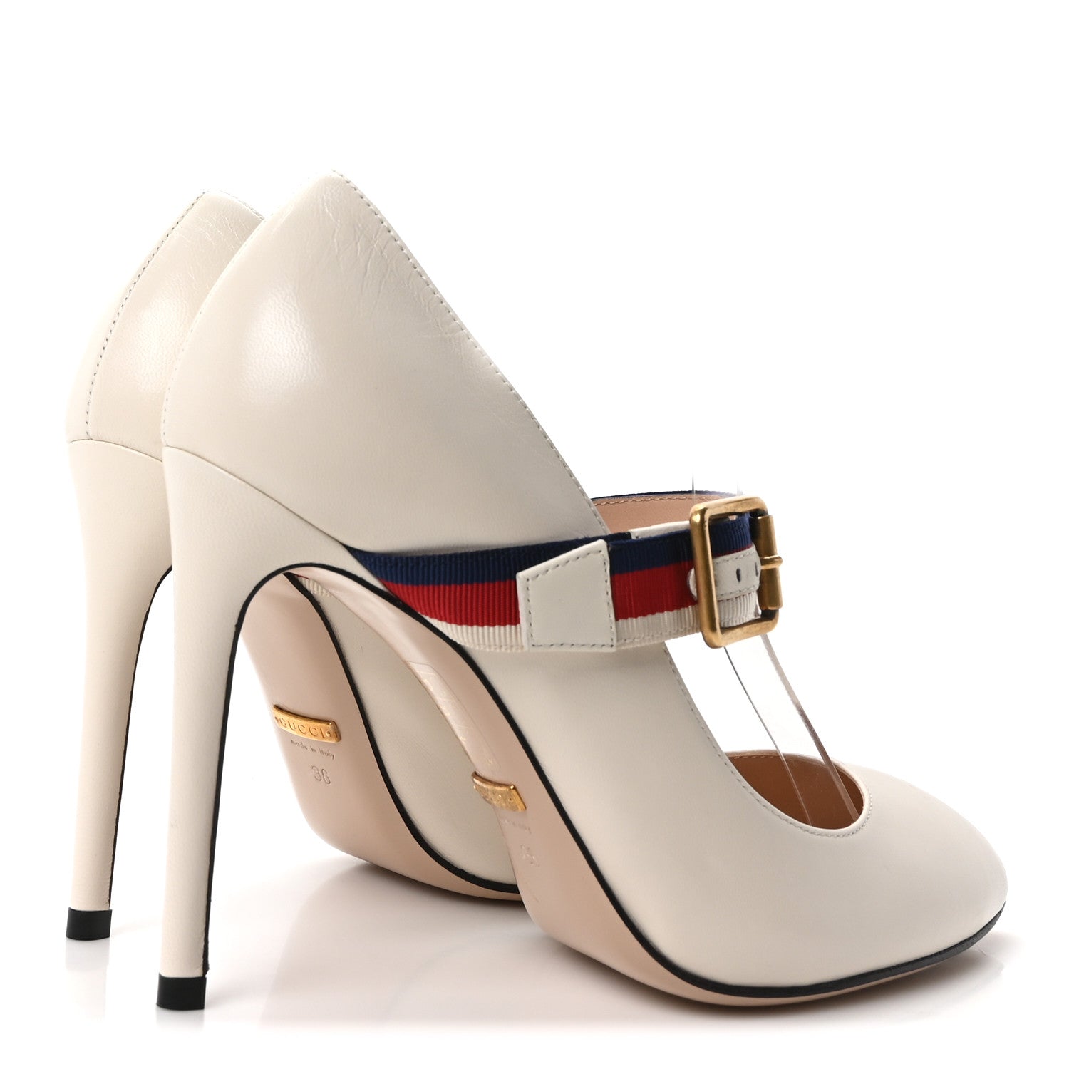 Malaga Kid Sylvie High Heel Pumps 36 White