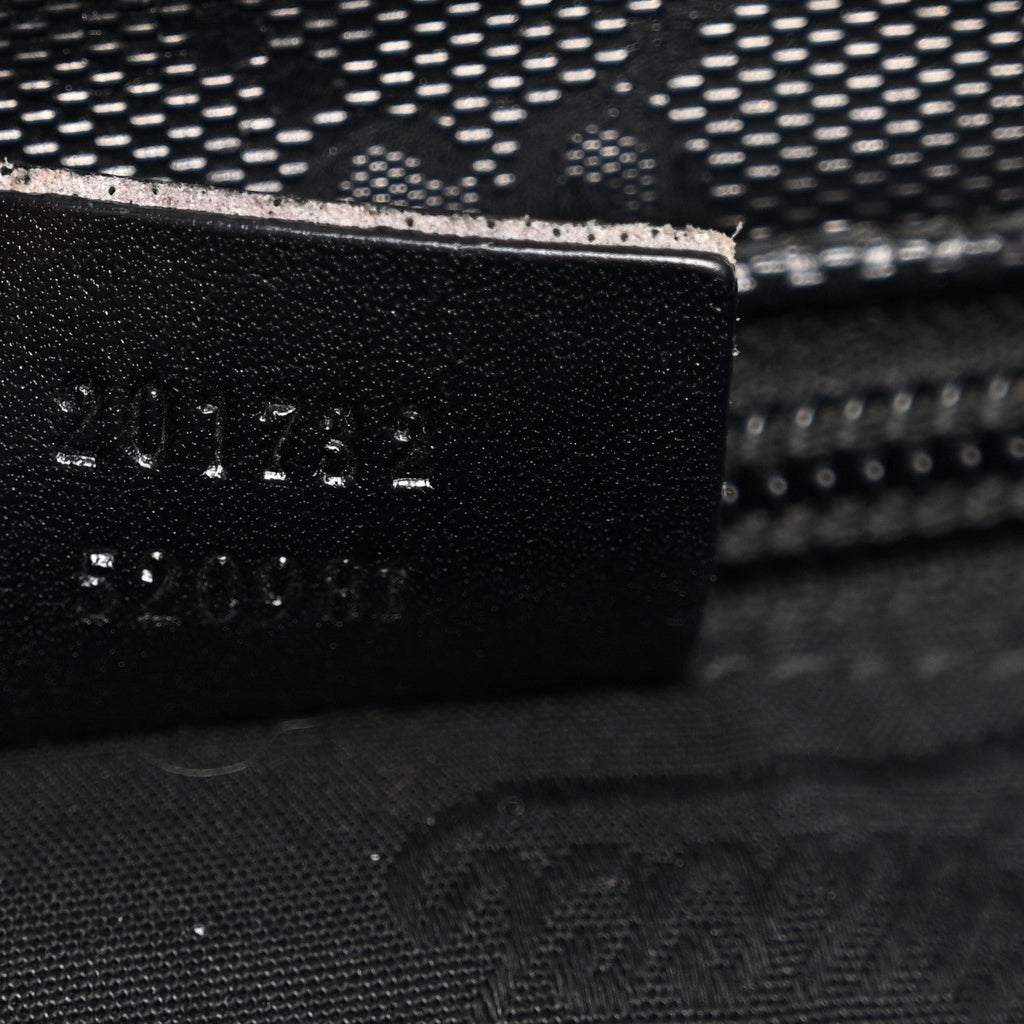 Imprime Monogram Medium Double Buckle Flap Messenger Bag Black