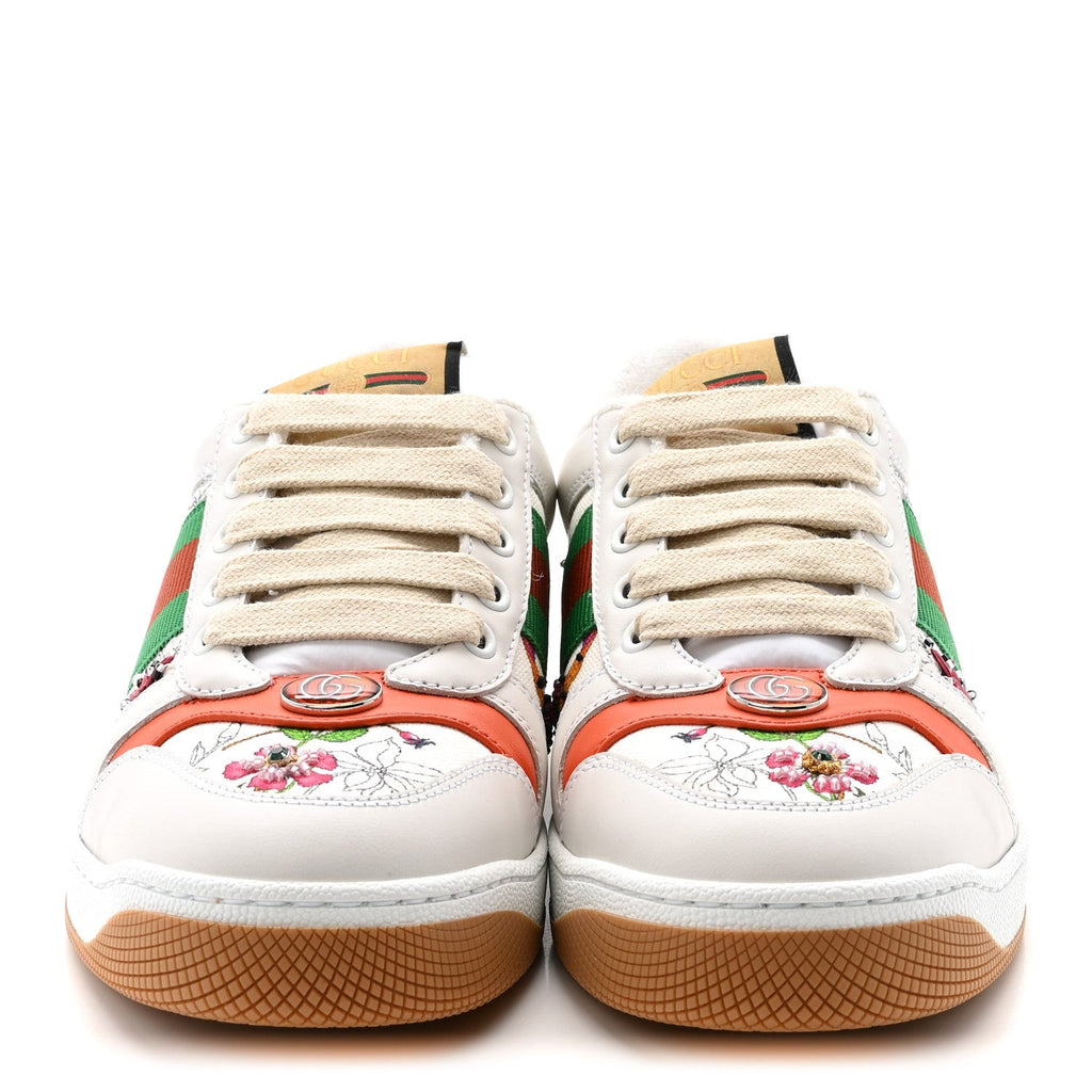 Sepang Flora Faded Canvas Web Womens Screener Sneakers 36.5 White