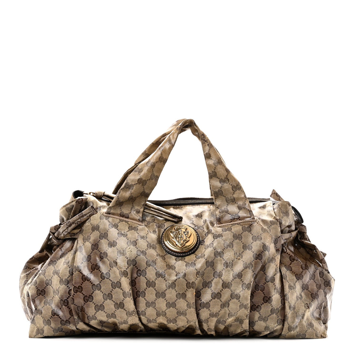 Crystal Monogram Medium Hysteria Top Handle Bag