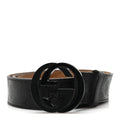 Imprime Monogram Interlocking G 105 42 Belt Black