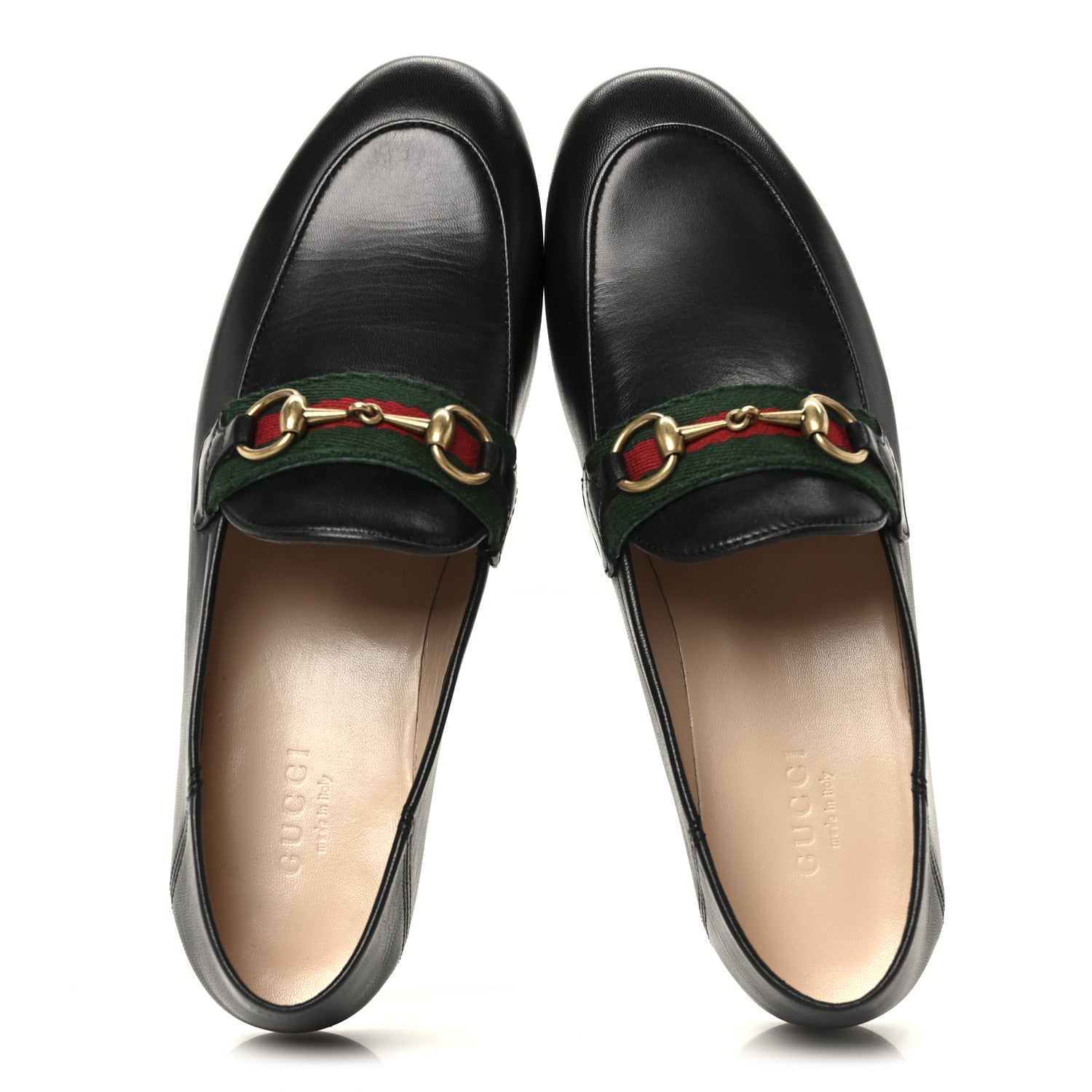 Malaga Kid Web Womens Horsebit Loafers 39.5 Black 35 Black
