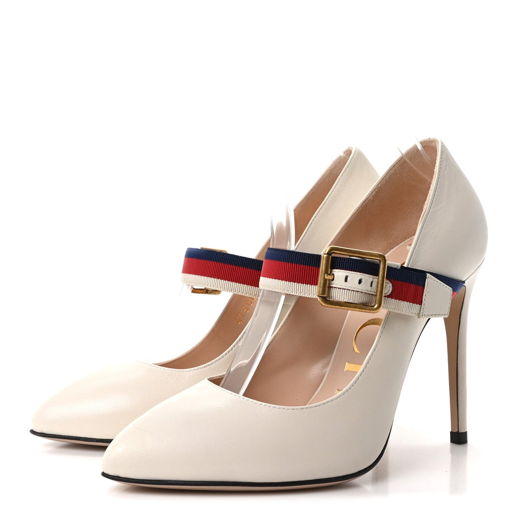 Malaga Kid Sylvie High Heel Pumps 36 White