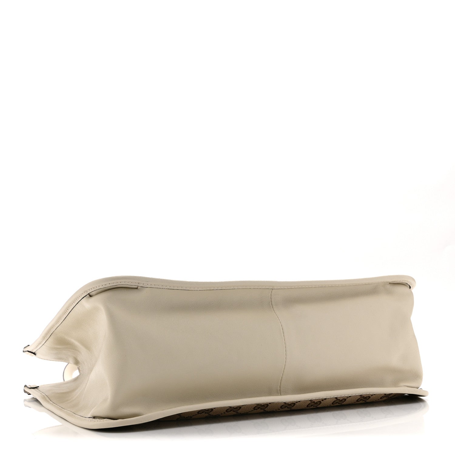 Monogram New Sakai Calfskin Lux Horsebit 1955 Tote Beige Ebony Mystic White