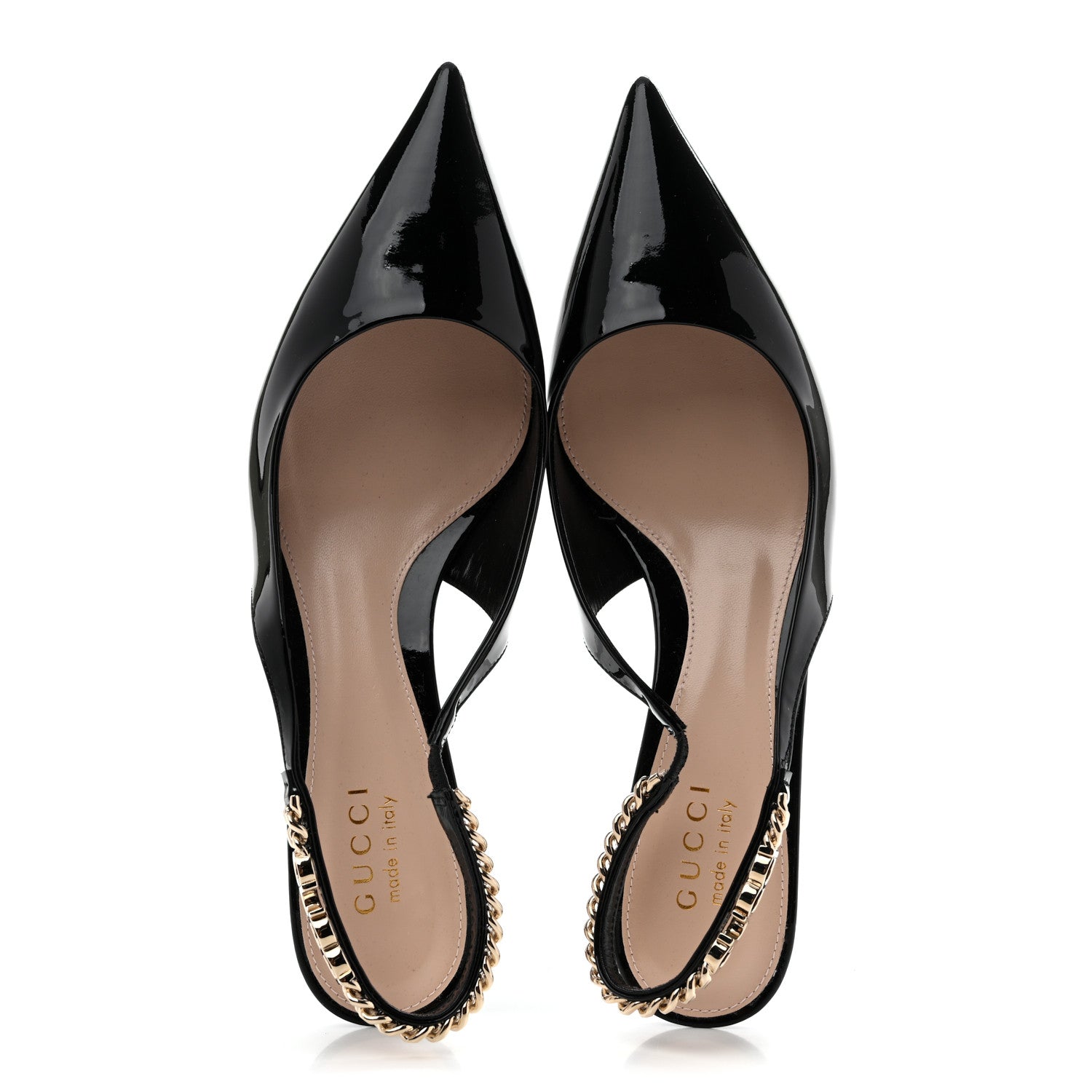 Patent Signoria 35mm Slingback Pumps 39 Black