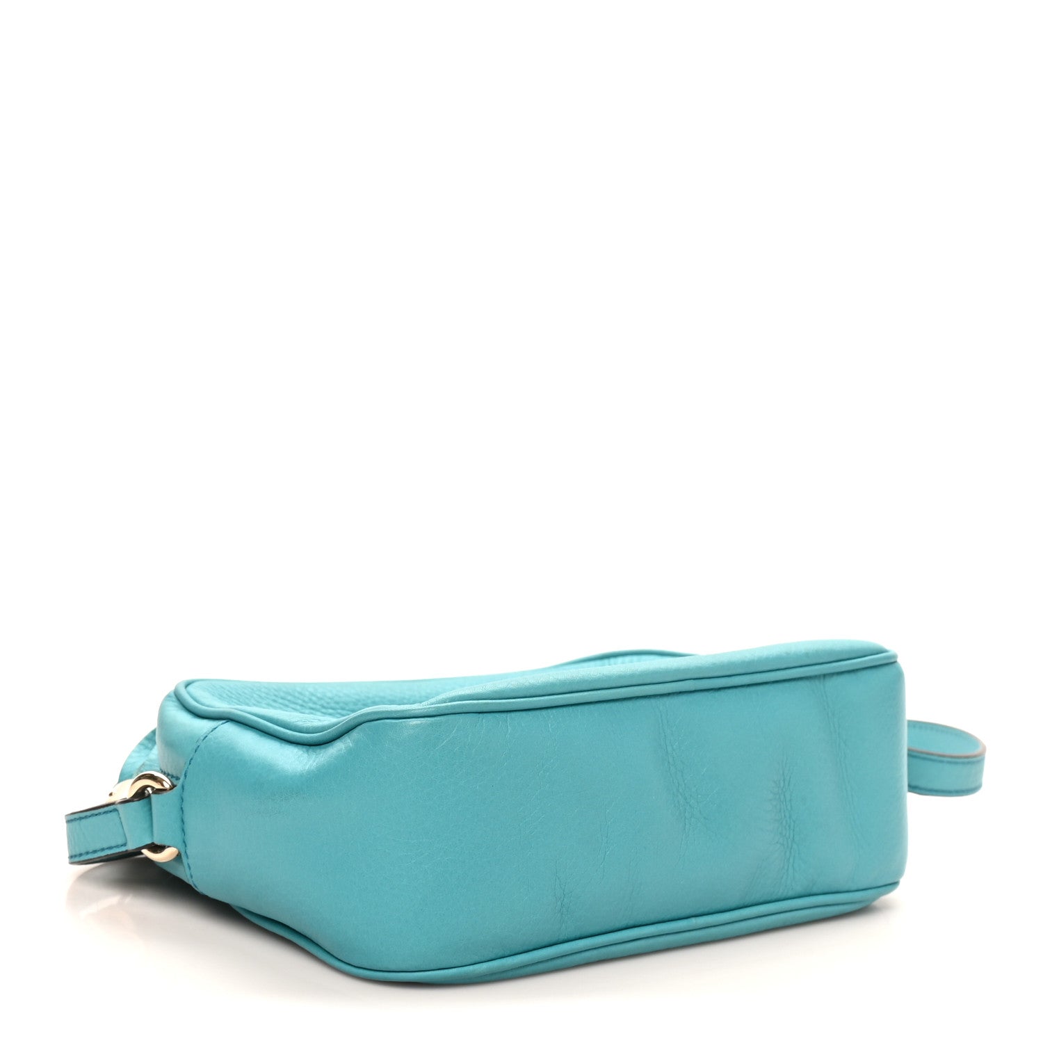 Pebbled Calfskin Small Soho Disco Bag Deep Cobalt