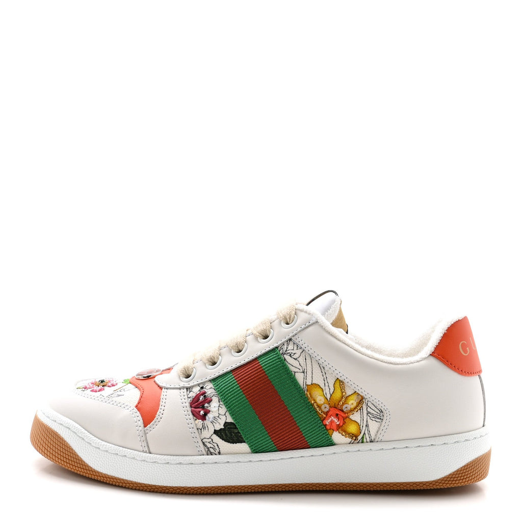 Sepang Flora Faded Canvas Web Womens Screener Sneakers 36.5 White