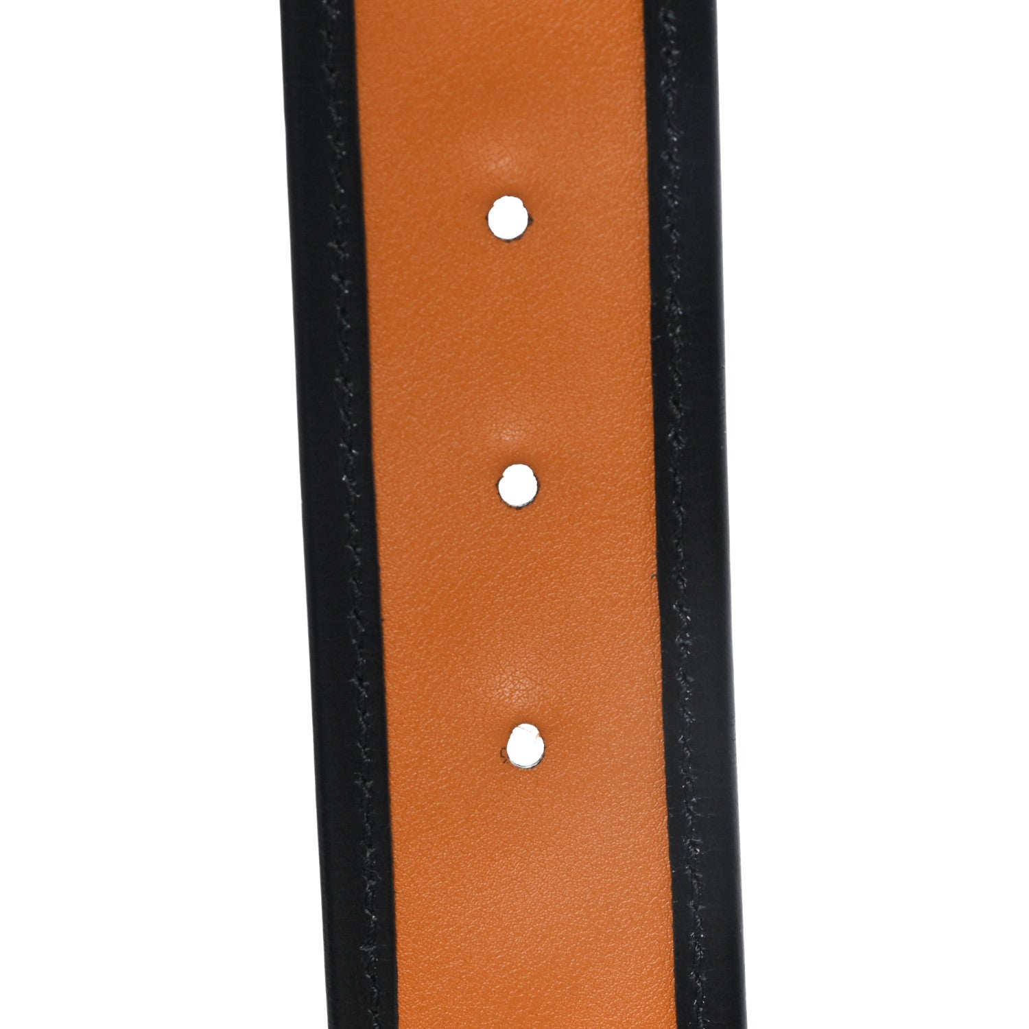 Azalea Calfskin Matelasse Diagonal Torchon Double G 40mm Belt 85 34 Cognac Black