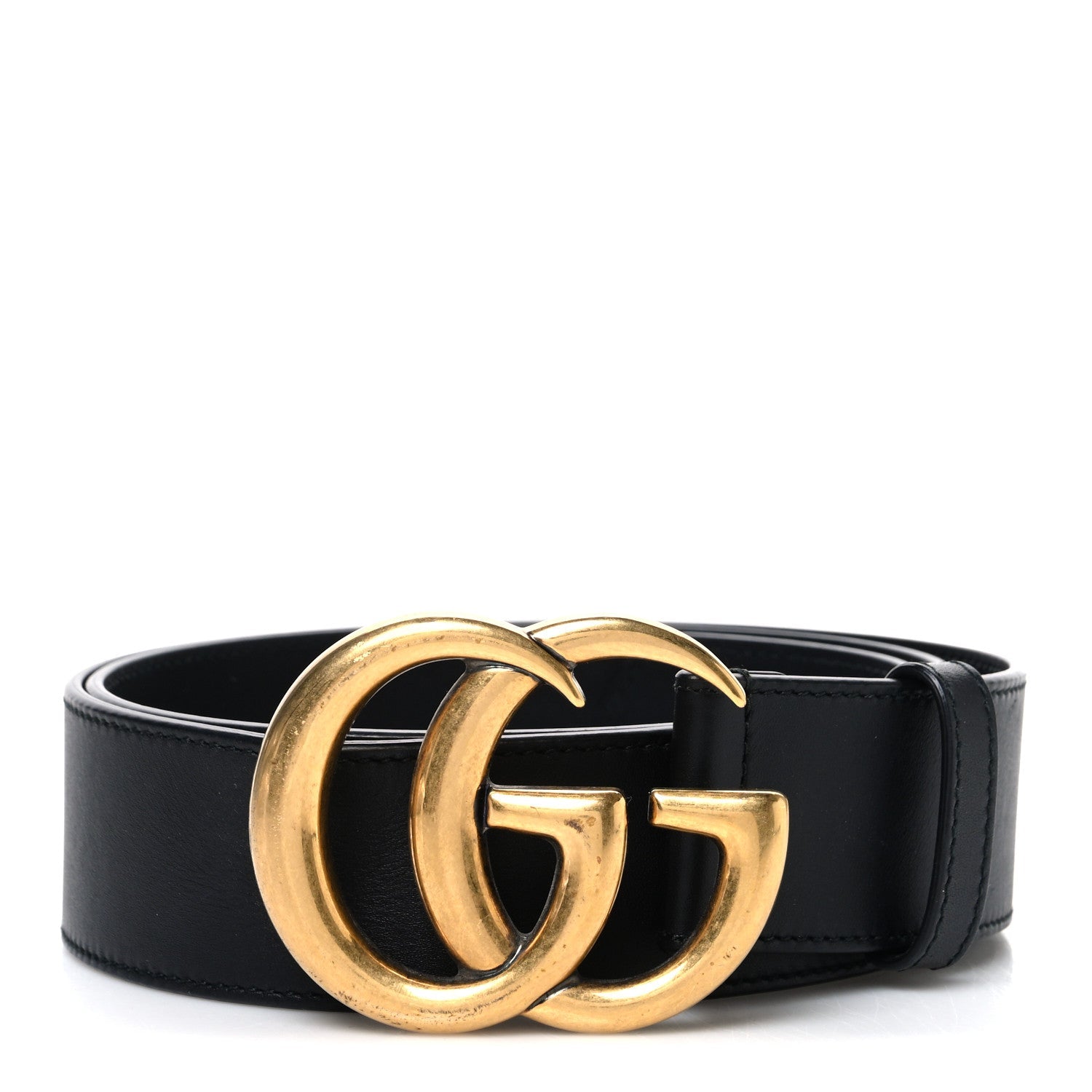 Calfskin Double G 40mm Belt 85 34 Black