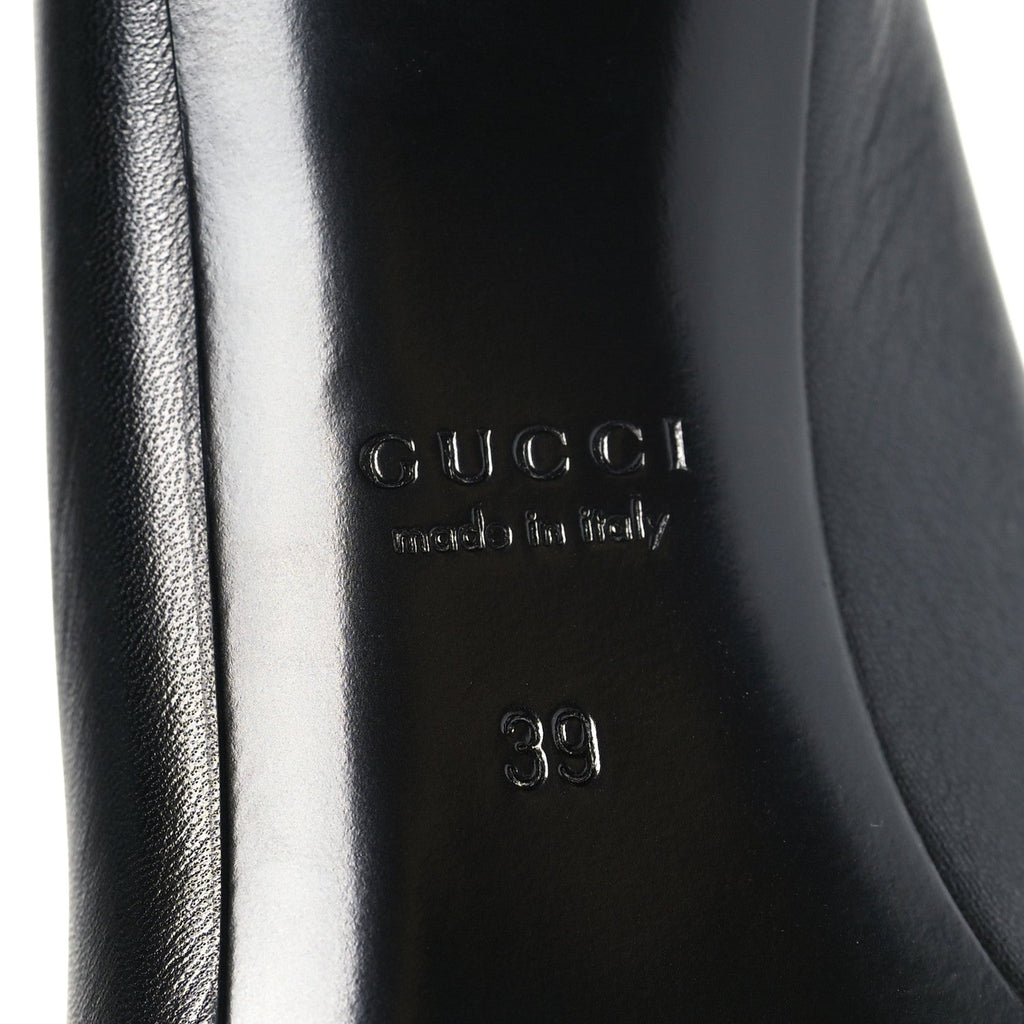 Malaga Kid Horsebit 75mm Pumps 39 Black