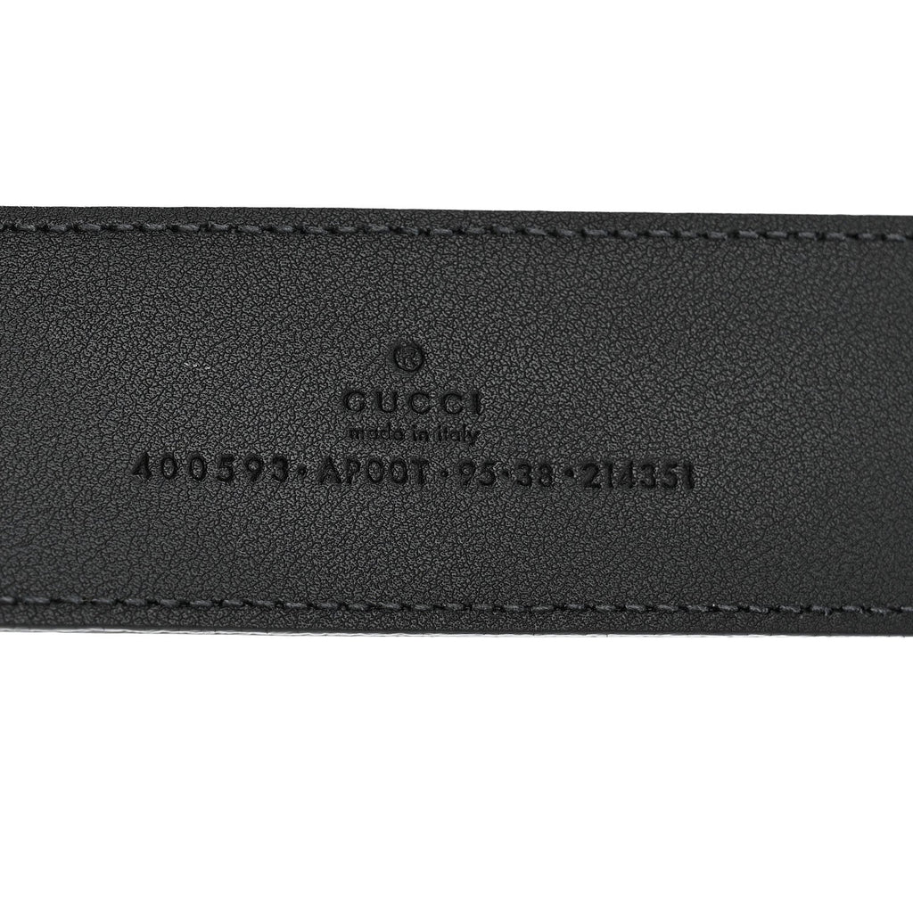 Calfskin Double G 40mm Belt 95 38 Black