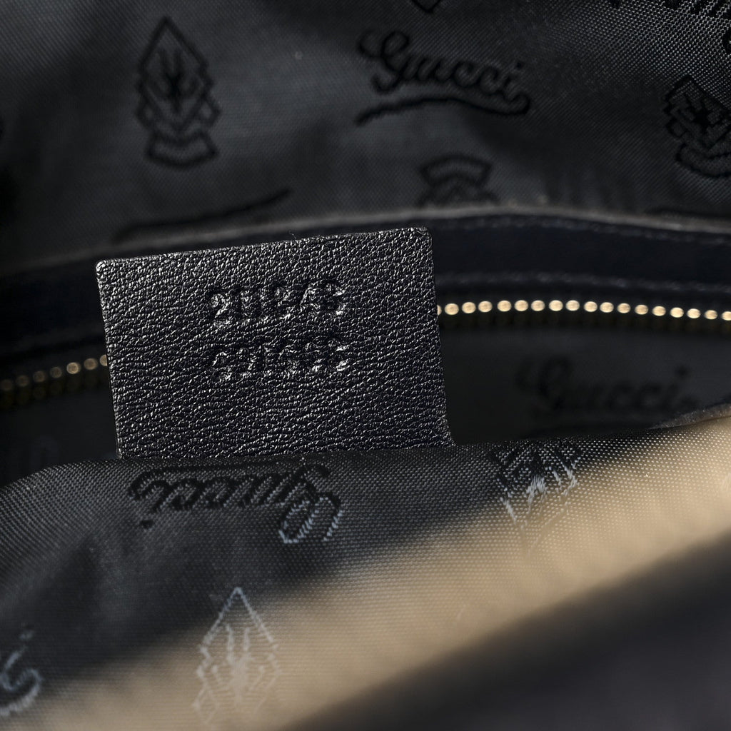 Crystal Monogram Hysteria Tote Navy Blue