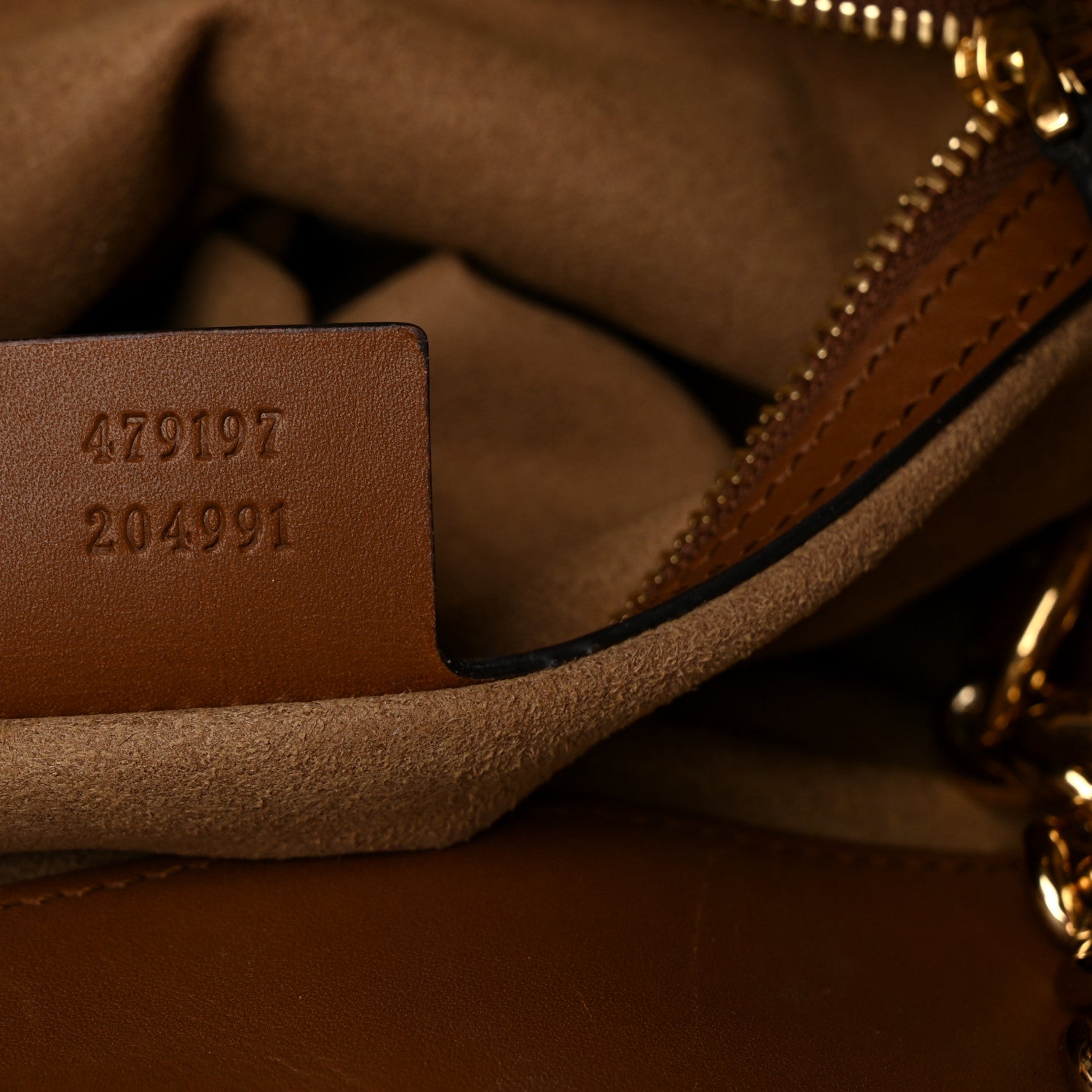 GG Supreme Monogram Medium Padlock Tote Beige Cuir