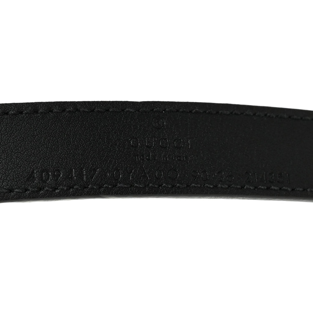 Calfskin Double G 90 36 Belt Black