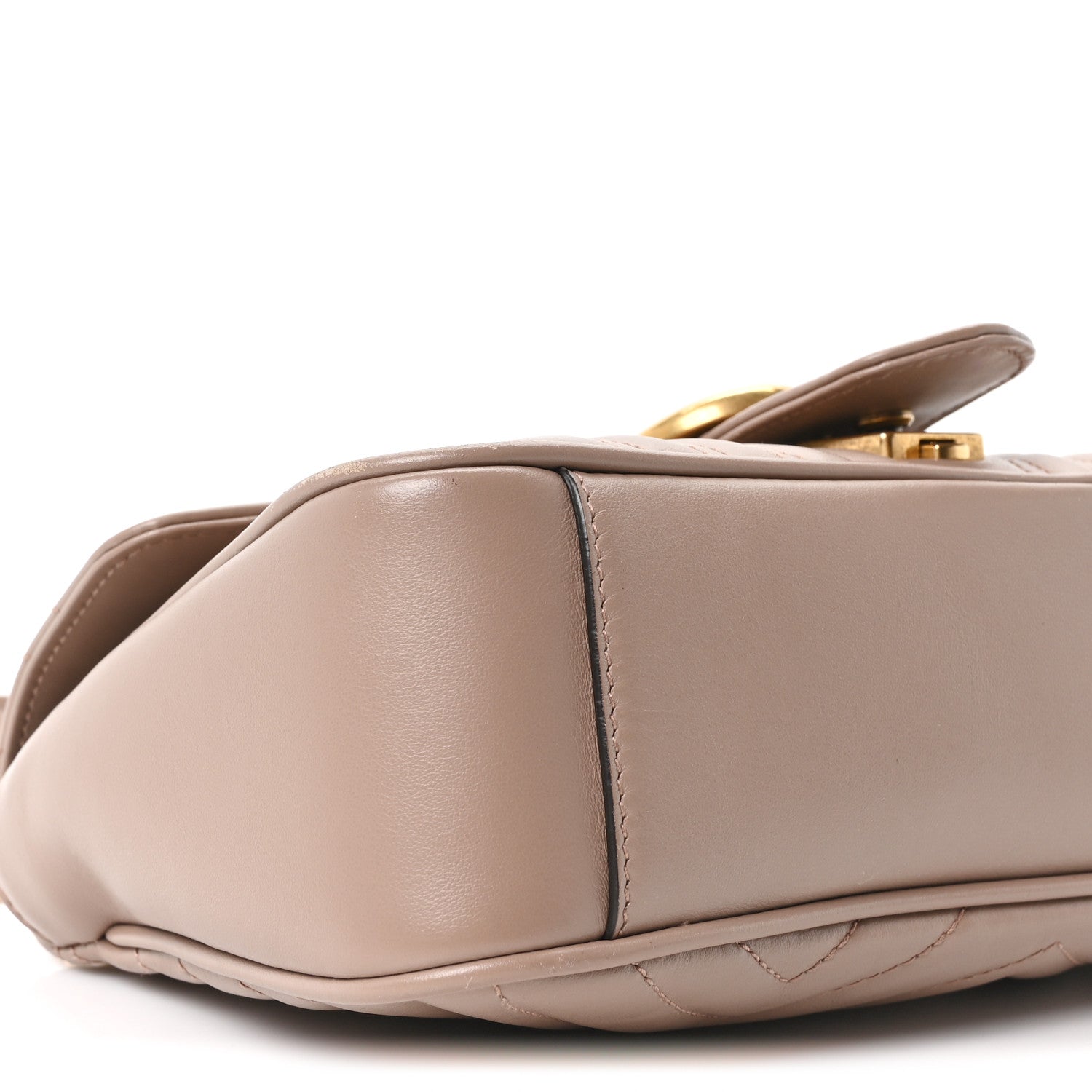 Calfskin Matelasse Small GG Marmont Shoulder Bag Porcelain Rose