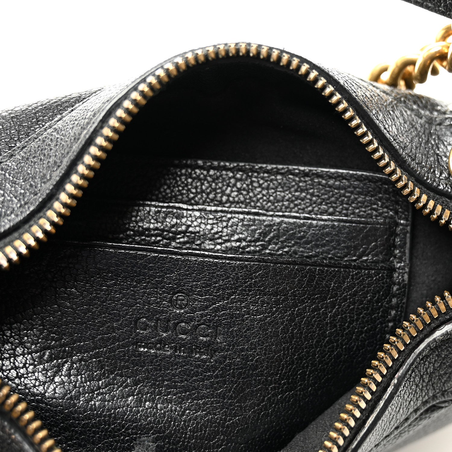 Goatskin Small Aphrodite Shoulder Bag Black