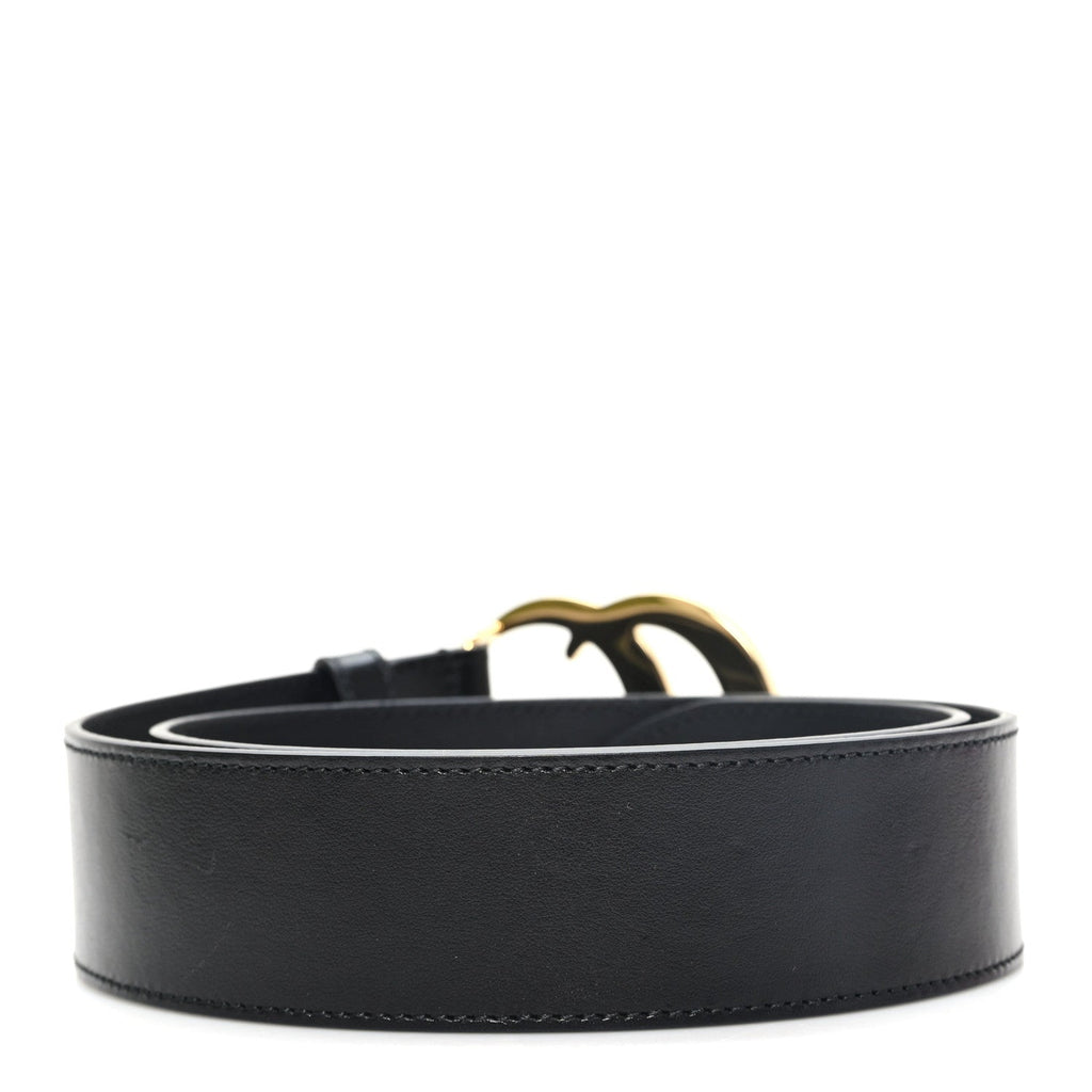 Plutone Calfskin Double G 40mm Belt 75 30 Black