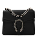 Calfskin Mini Dionysus Shoulder Bag Black