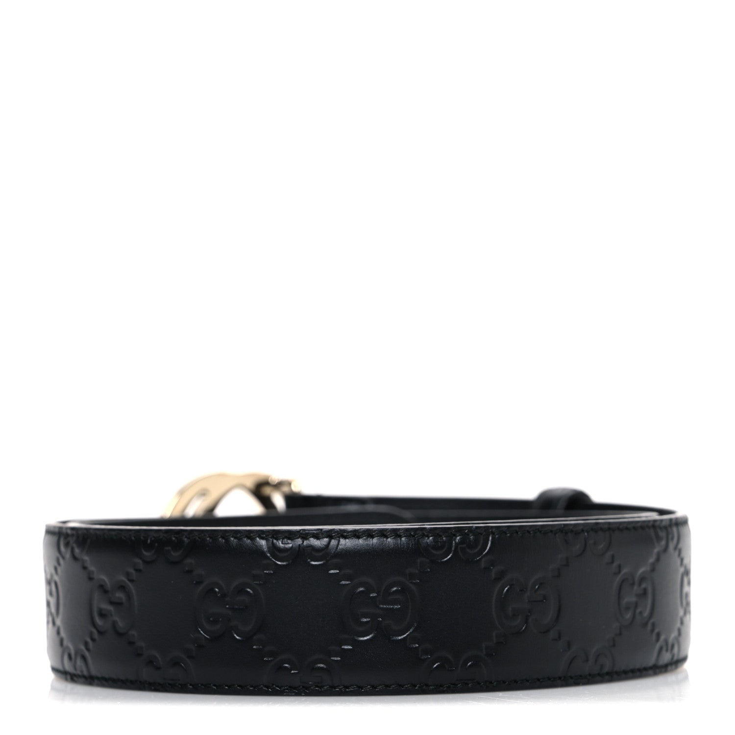 Calfskin Interlocking G 37mm Belt 85 34 Black