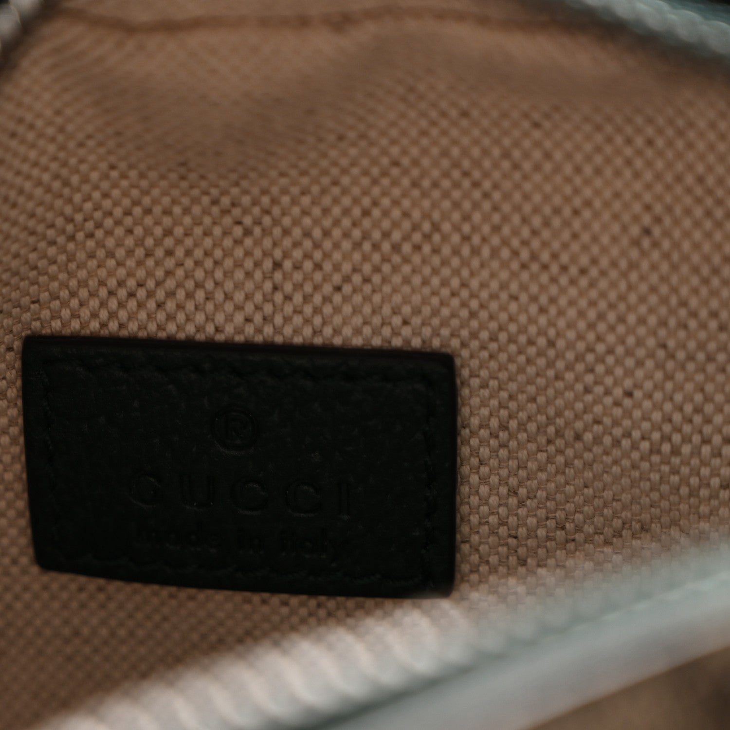 Monogram GG Mignon Textured Dollar Calfskin GG Supreme Monogram Quilted Mini GG Shoulder Bag Green Beige Ebony