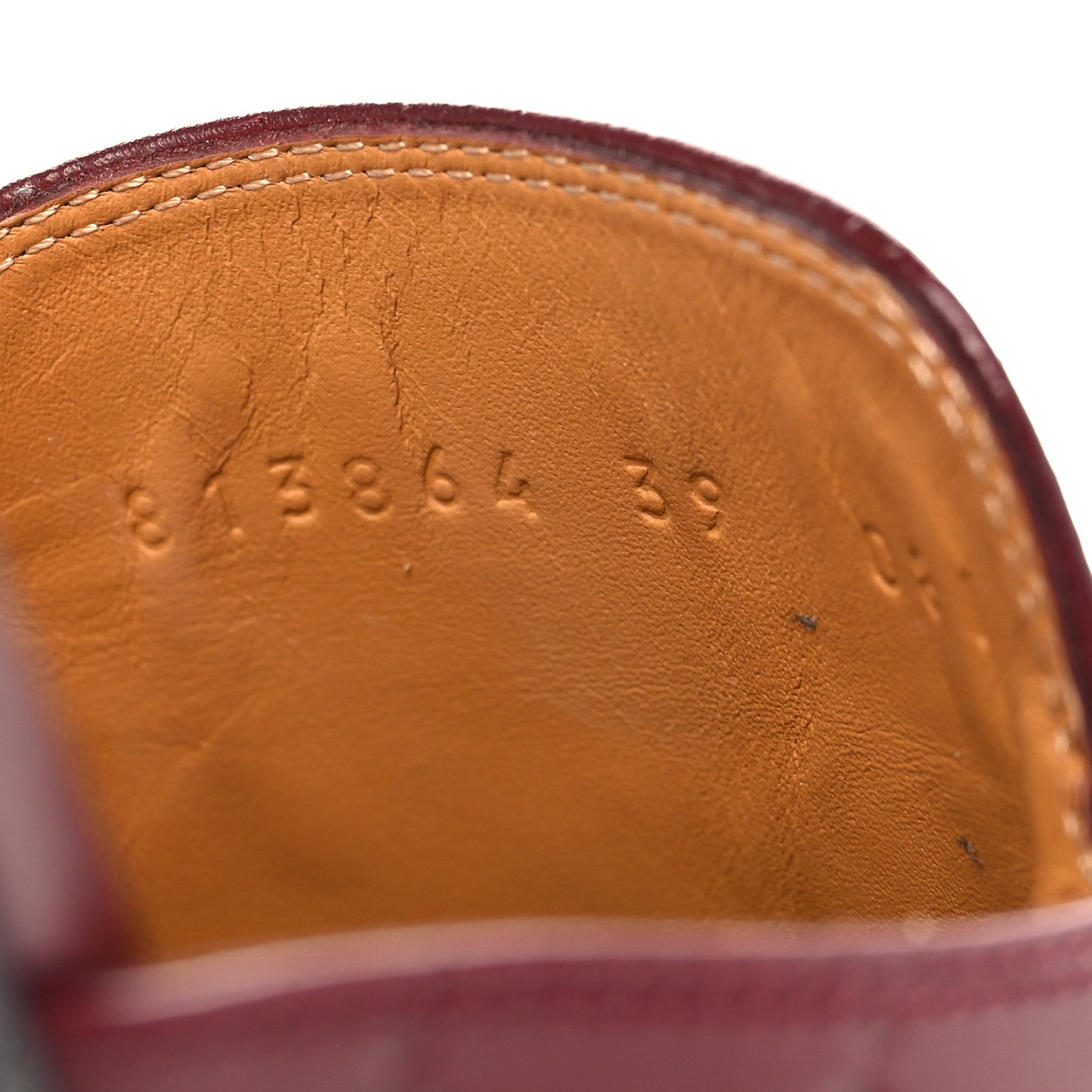 Glamour Calfskin Guccissima Womens Princetown Slippers 39 Rosso Ancora
