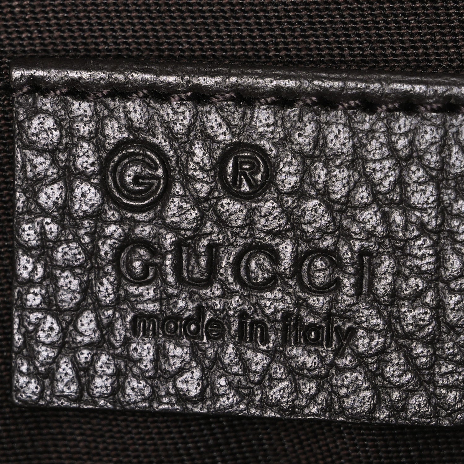 Monogram Belt Bag Dark Brown