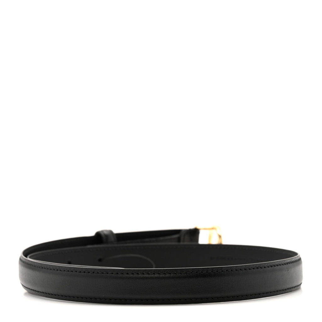 Ciny Lux Calfskin Blondie 20mm Belt 70 28 Black