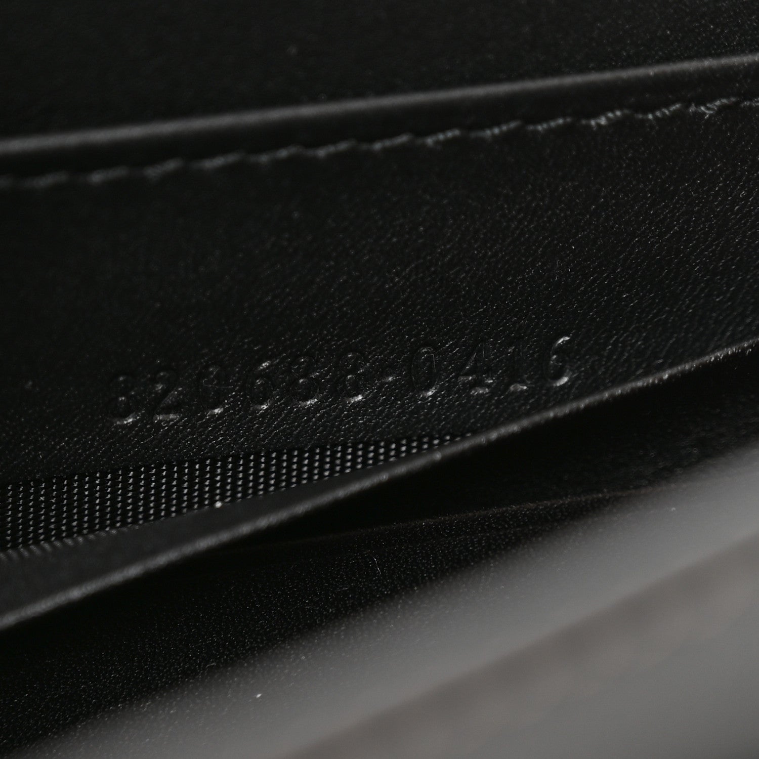 GG Emblem Monogram Wallet With Strap Beige Ebony Black