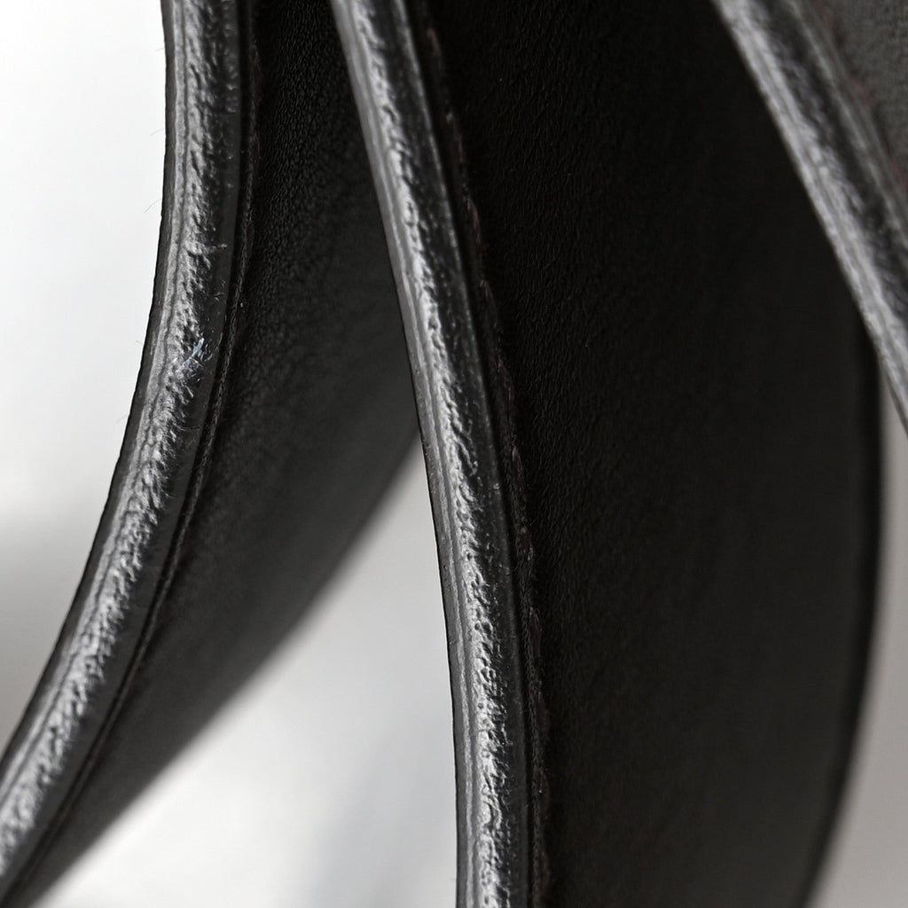 Moon Calfskin Nickel Double G 40mm Belt 85 34 Dark Cocoa