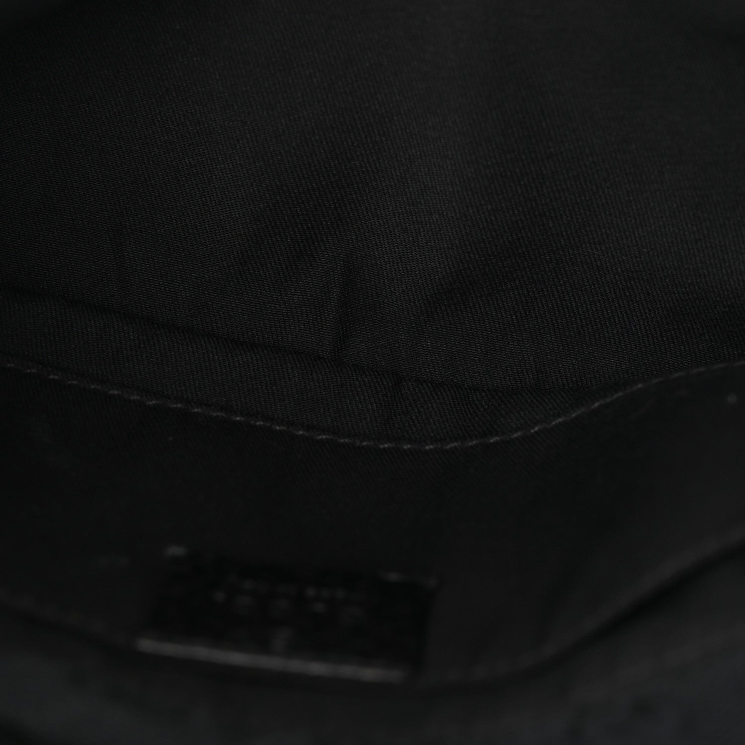 Monogram Web Belt Pouch Bag Black