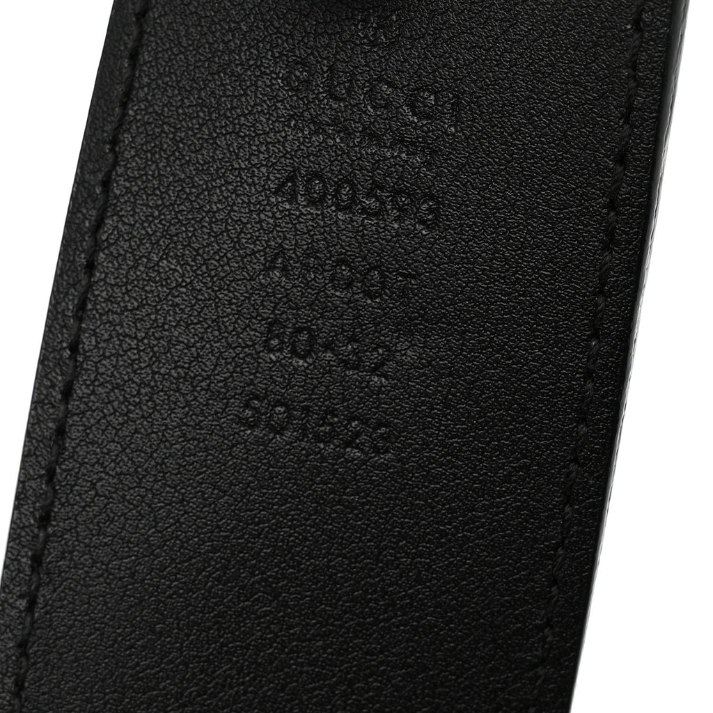 Calfskin Double G 40mm Belt 80 32 Black