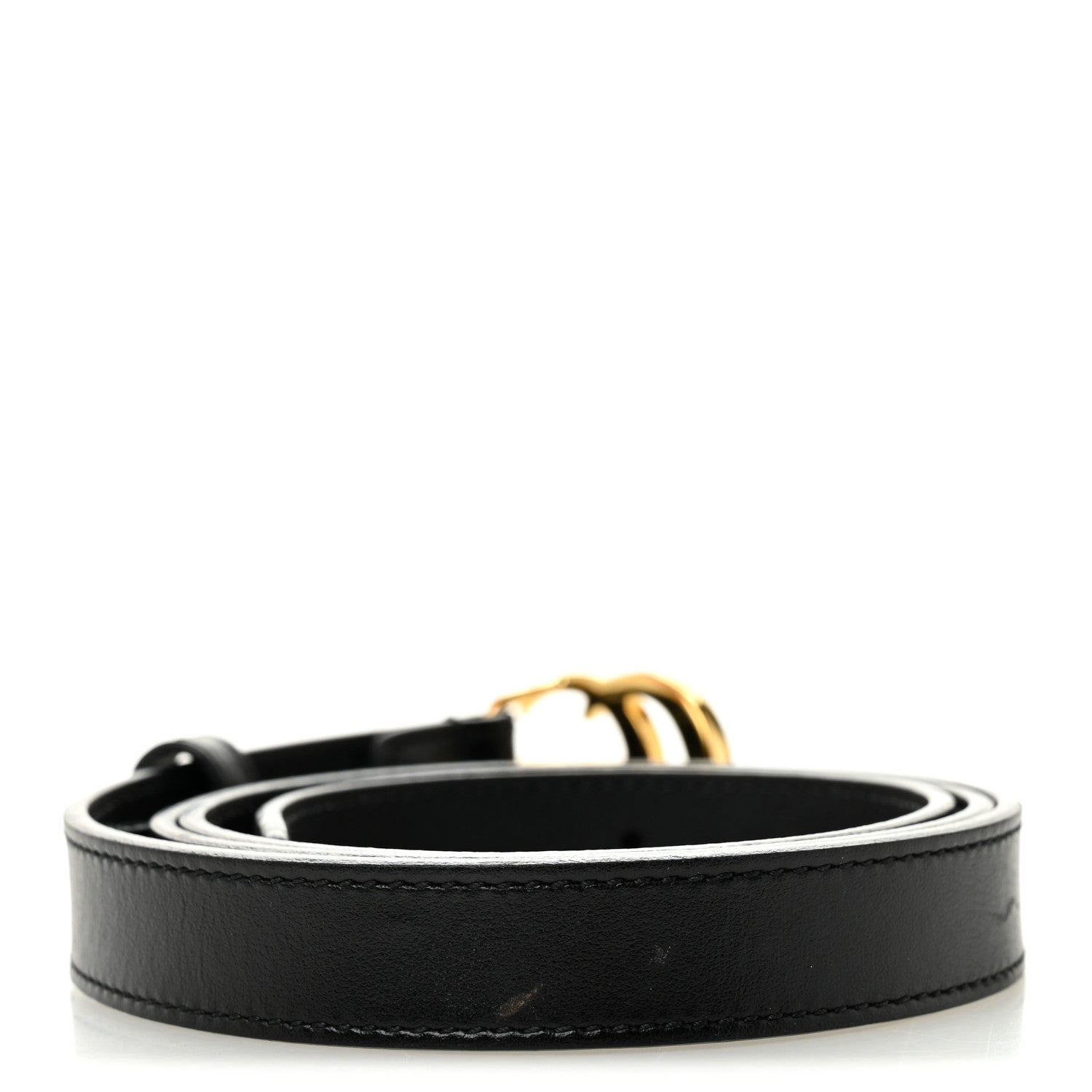 Calfskin Double G 90 36 Belt Black