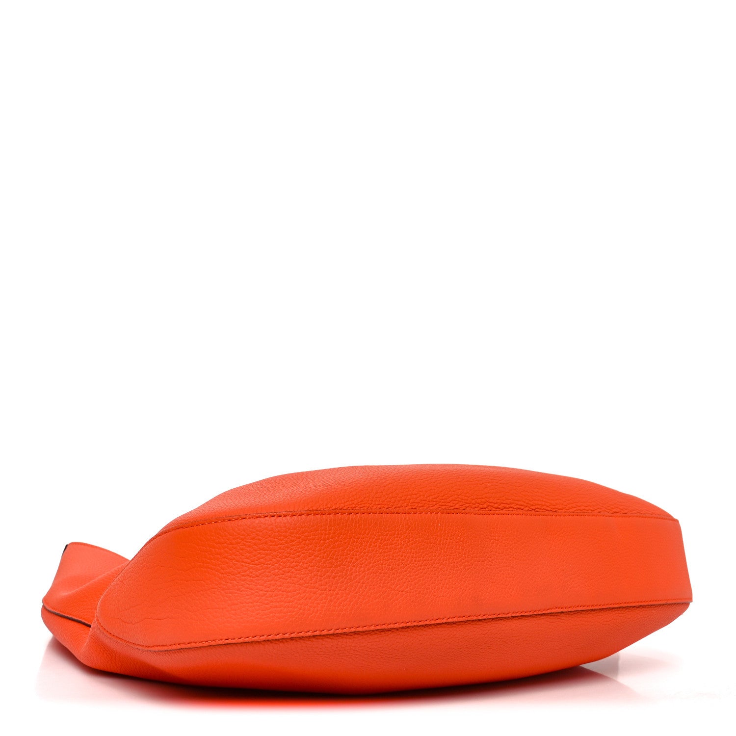 Soft Grained Calfskin Large Jackie Hobo Orange