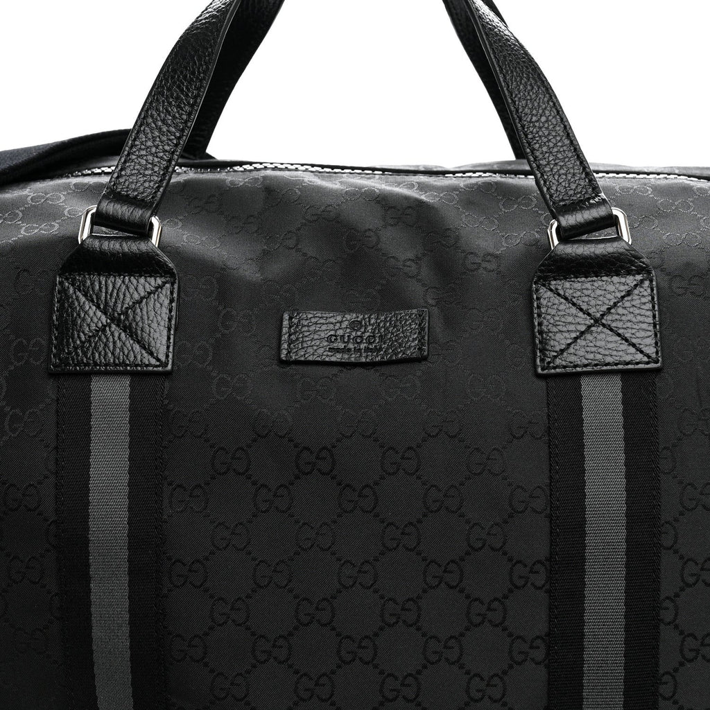 Nylon Monogram XL Duffle Bag Black