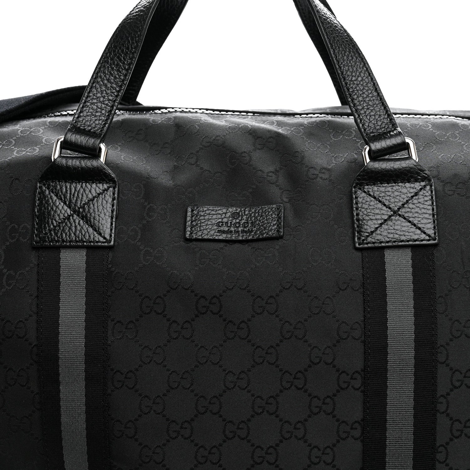 Nylon Monogram XL Duffle Bag Black